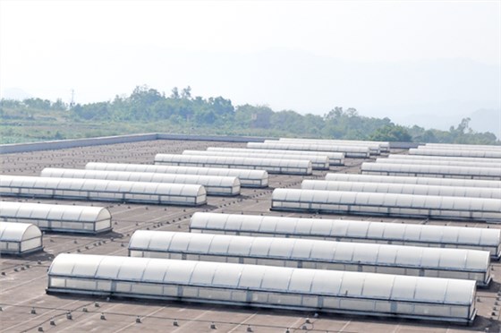 側開型電動采光排煙天窗