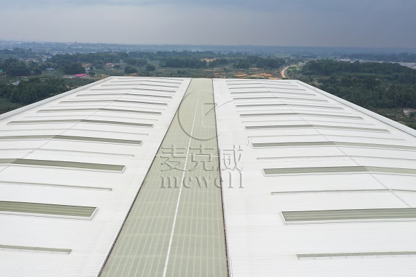 四川智能鋼構(gòu)TC10A型薄型通風天窗（開敞式）