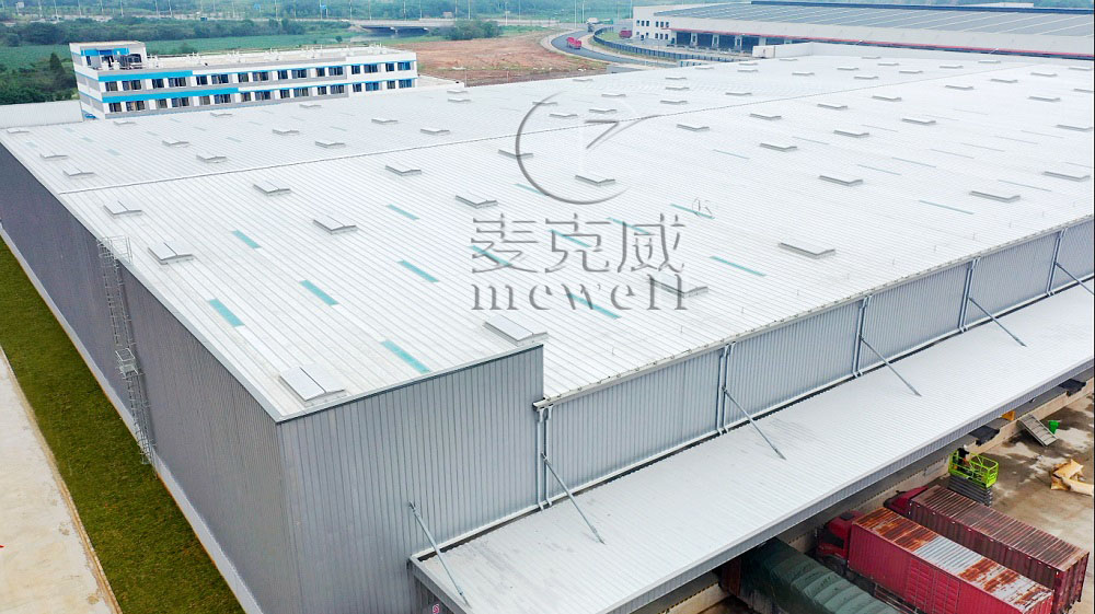 南昌菜鳥物流三角形天窗