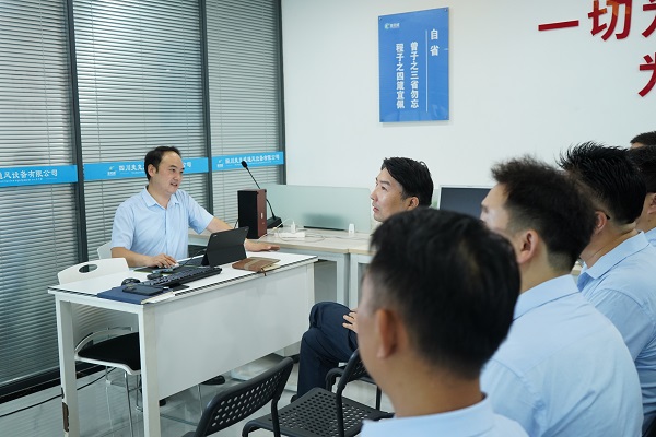 麥克威銷售總經理朱總發言