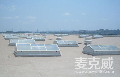 電動采光排煙通風天窗安裝控制系統